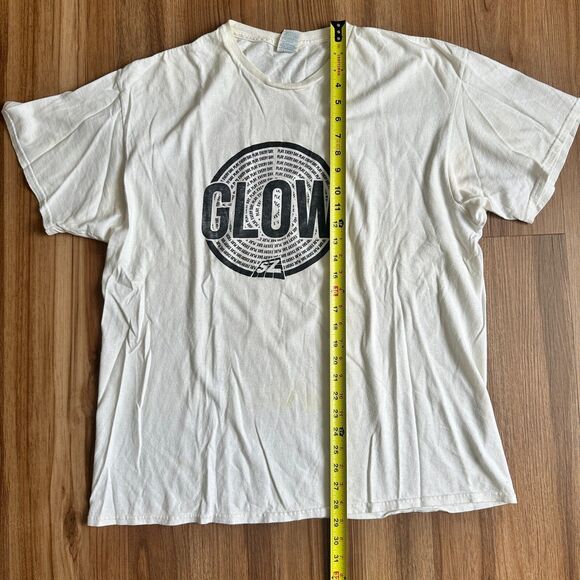 Delta Pro Weight Glow SkyZone Play Everyday Men's XL White Graphic  T-Shirt - Picture 4 of 11